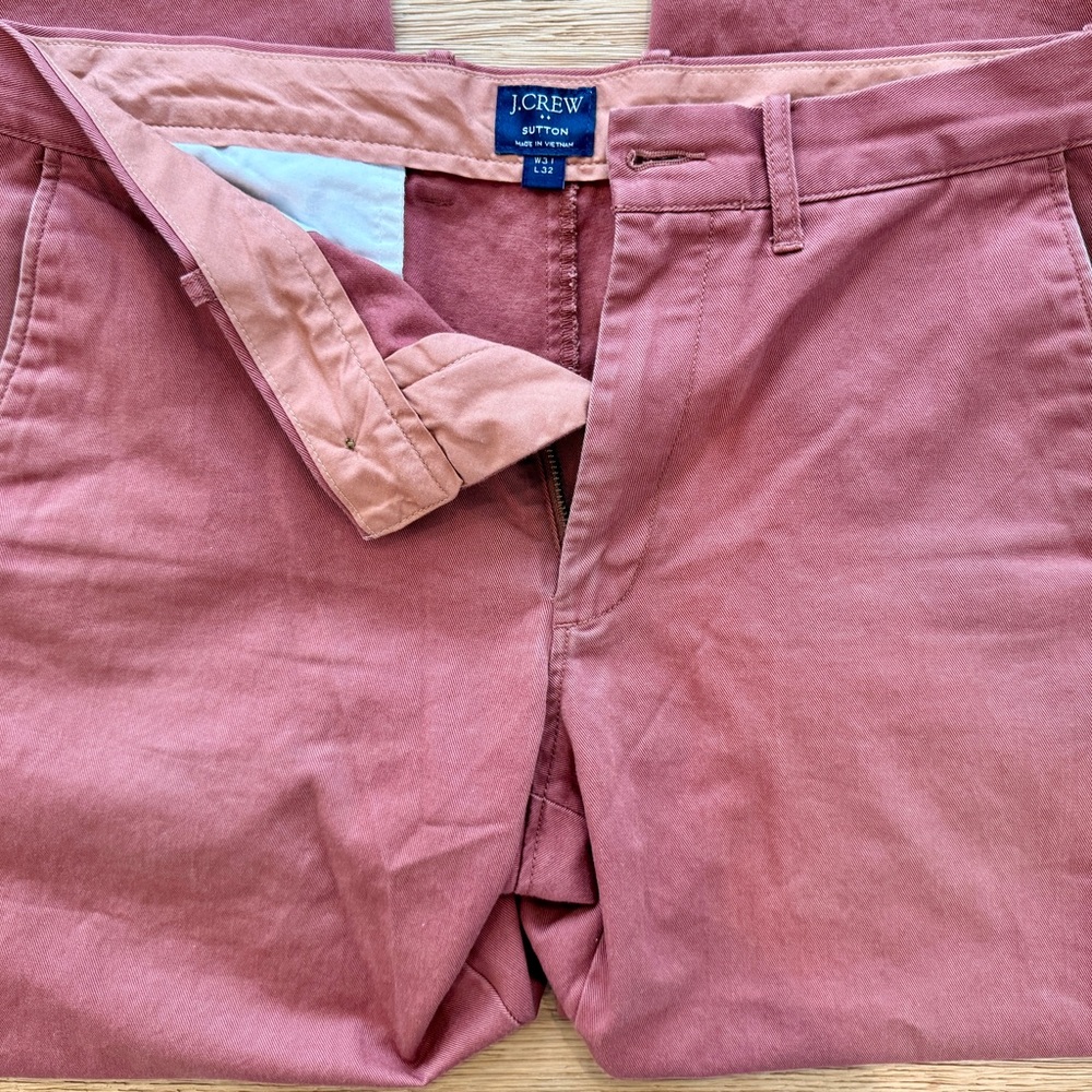 J Crew Sutton Pants 31x32